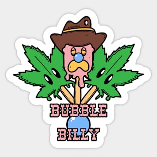 Bubble O Billy Sticker